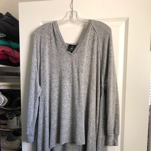 Mossimo Soft and Stretchy Hoodie with Side Slits